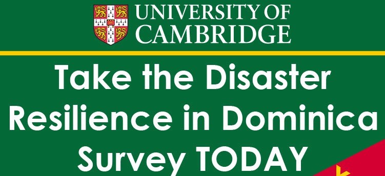Resilience in Dominica Survey – Take it before Oct 25th 2024